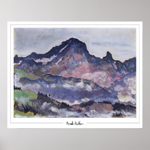 Ferdinand Hodler Zedign Kunstposter #185 Poster