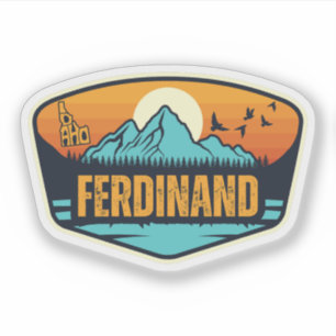 Ferdinand, Idaho Aufkleber