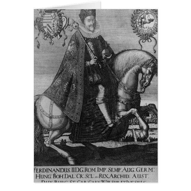 Ferdinand II, heiliger römischer Kaiser (Vorne)