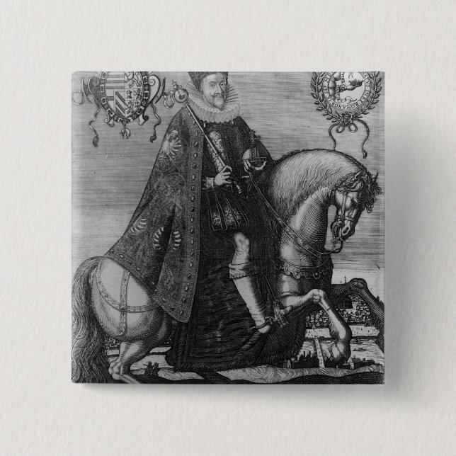 Ferdinand II, heiliger römischer Kaiser Button (Vorderseite)