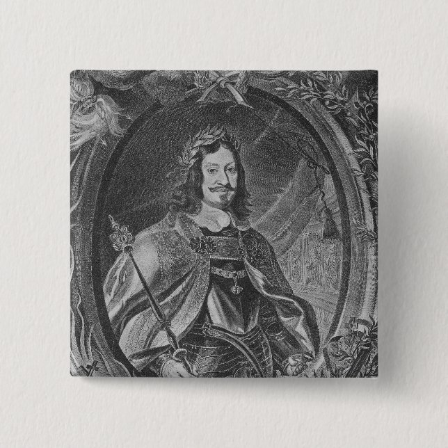 Ferdinand III, heiliger römischer Kaiser Button (Vorderseite)