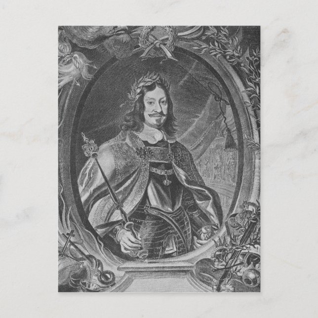 Ferdinand III., Heiliger römischer Kaiser Postkarte (Vorderseite)