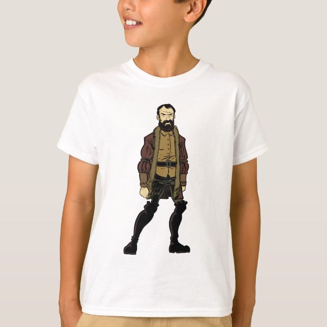 Ferdinand Magellan/Timothy scherzt T - Shirt! T-Shirt (Vorderseite)