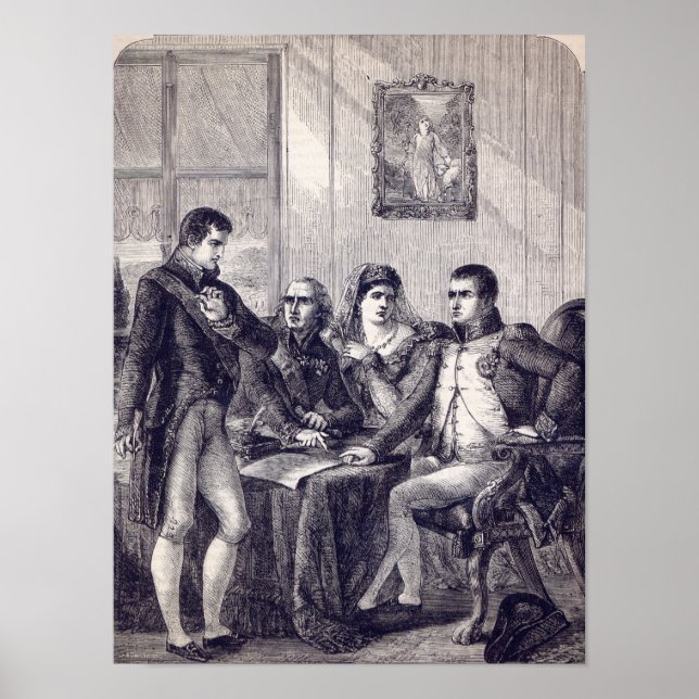 Ferdinand von Spanien kündigen seine Krone Poster (Vorne)