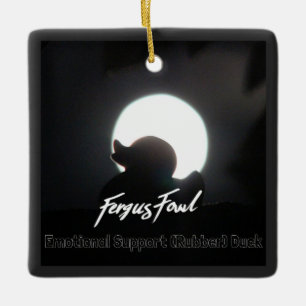 FergusFowl ES(R)D Keramik Ornament