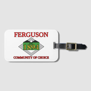 Ferguson-Flagge, Missouri Gepäckanhänger
