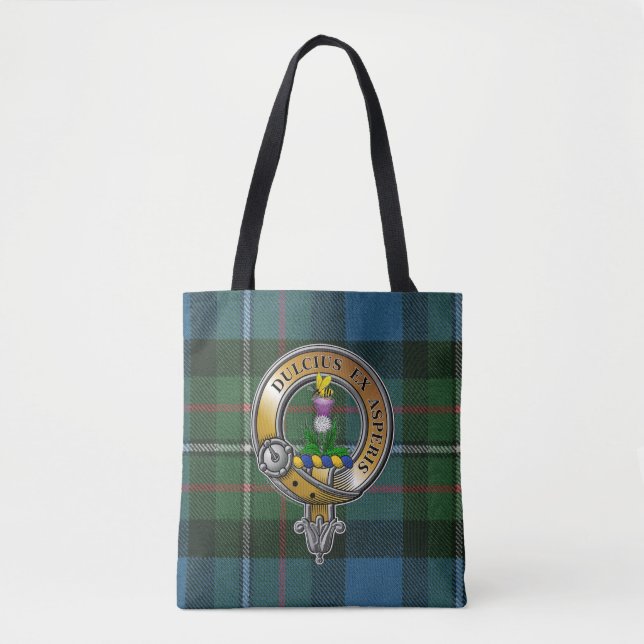 Ferguson Tartan & Abzeichen Tasche (Vorderseite)