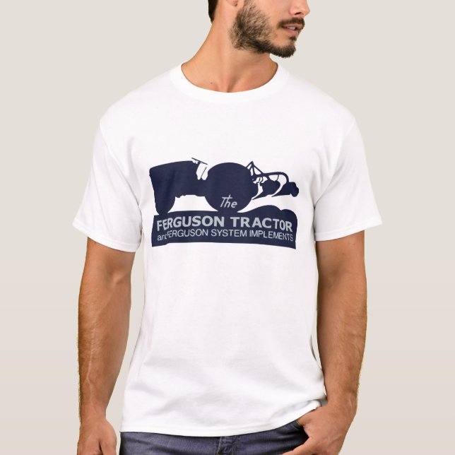 Ferguson Tractor Class Vintage Wanderrodelbahn T-Shirt (Vorderseite)