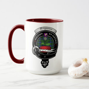 Fergusson Clan Abzeichen Combo 15oz Tasse