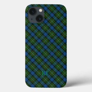 Fergusson Offizielles Tartan mit Monogramm/Name Case-Mate iPhone Hülle