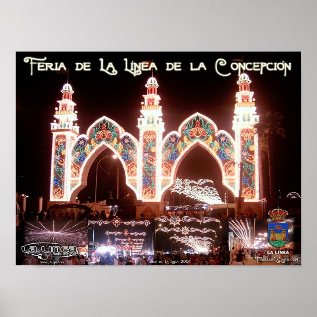 Feria de La Linea de la Concepción Poster (Vorne)