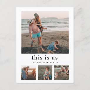 Ferien-Foto-Collage This is Us Postkarte