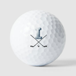 Ferien Golf Balls - Alpha-Nummer-LETTER I Golfball