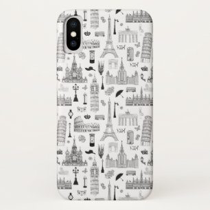 Ferien in Europa-Muster Case-Mate iPhone Hülle