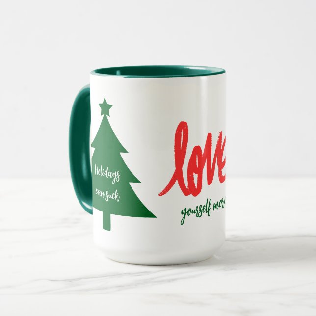 Ferien können Liebe selbst Sind zum Kotzen mehr Ta Tasse (Vorderseite Links)