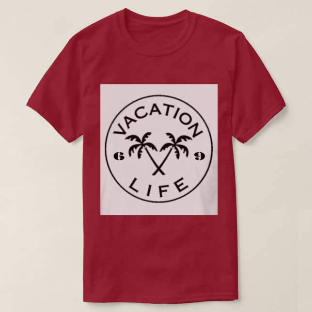 Ferien-Kreis-T-Shirt T-Shirt (Design vorne)