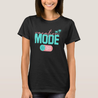 Ferien-Modus Familie Sommerurlaub Beach Palm T T-Shirt
