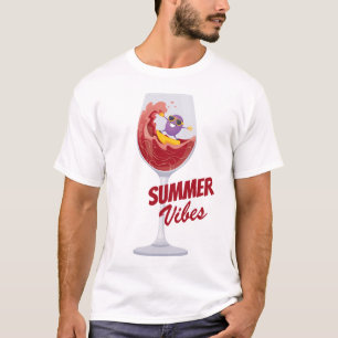 Ferien Sommermädchen Cartoon Funny Frische Pasta m T-Shirt
