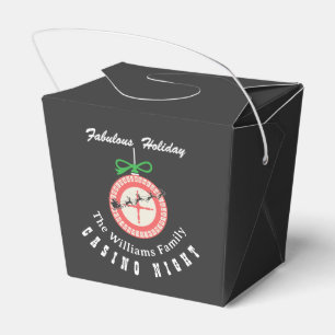 Ferien Vegas Casino Blackjack Poker Nacht Party Geschenkschachtel