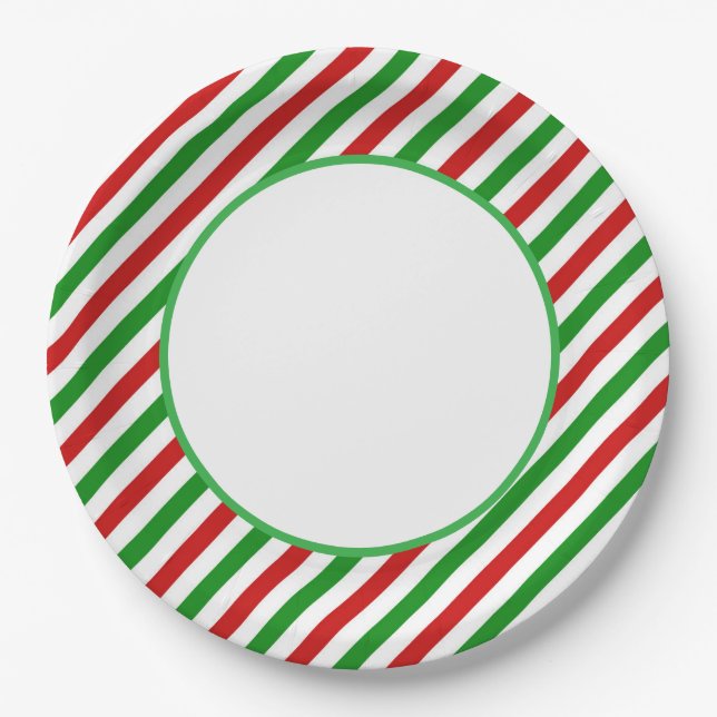 Ferien-Zuckerrohr-Papierplatten Pappteller (Vorderseite)