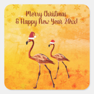 Ferienaufkleber Quadratischer Aufkleber