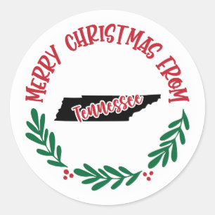 Ferienaufkleber von Tennessee Runder Aufkleber