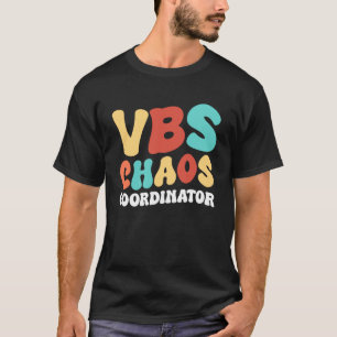 Ferienbibelschul Chaos Koordinator VBS Direkt T-Shirt