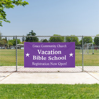 Ferienbibelschule benutzerdefiniertes Banner