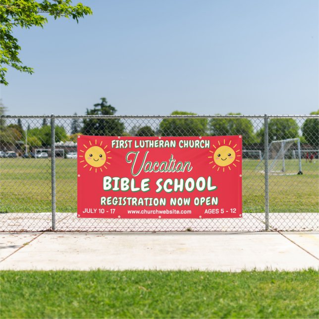 Ferienbibelschule Lachende Sonne Banner (Insitu)