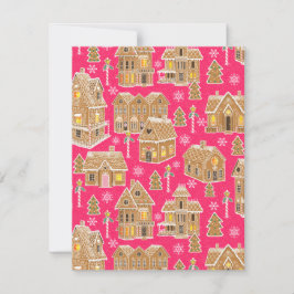 Feriendorf Gingerbread Mitteilungskarte