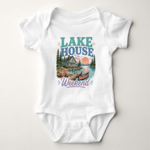 Ferienhaus am See, Wochenendhaus, Seeblick, Sonnen Baby Strampler