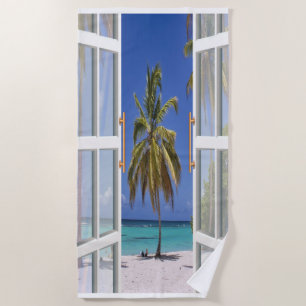 Ferienhaus am Strand Strandtuch