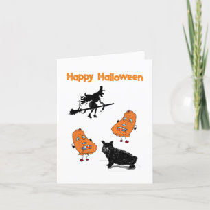Ferienhaus G Card : Halloween Feiertagskarte