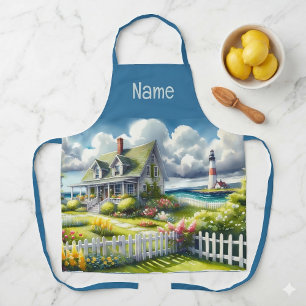 Ferienhaus mit Blick auf den Leuchtturm Schürze