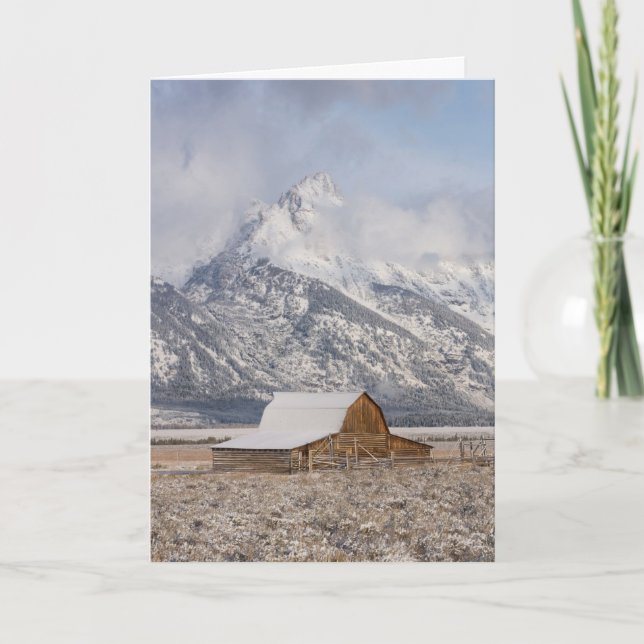 Ferienkarte "Snowkissed" Karte (Vorderseite)
