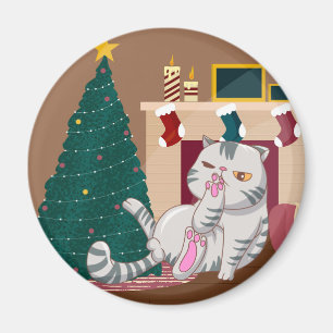 Ferienkatze Magnet