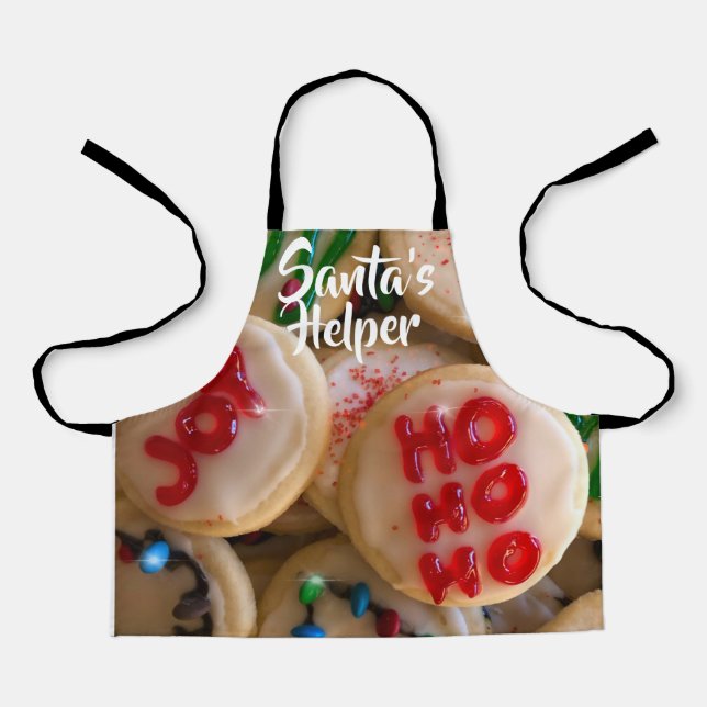 Ferienkekse, Helfer des Weihnachtsmanns Schürze (Vorderseite)