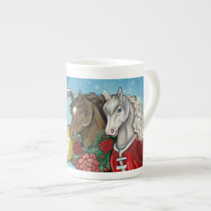 Ferienpferde~Tasse Prozellantasse