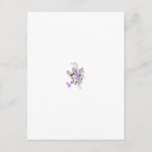 Ferienpostkarten   Elegant – Ornamentales Design Feiertagspostkarte