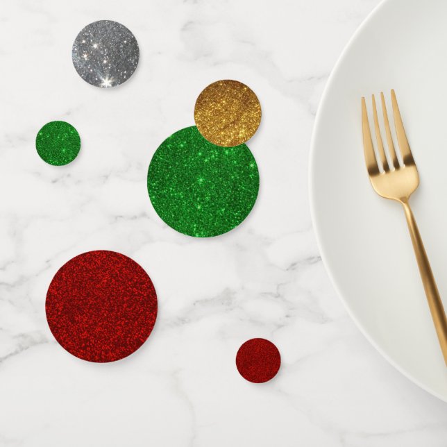 Ferientisch Confetti - Weihnachten unter Deko Konfetti (Gruppe)