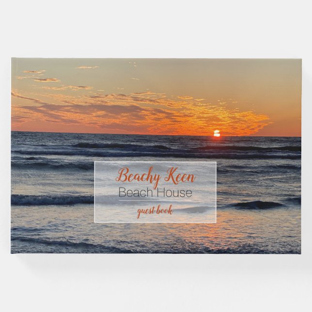 Ferienwohnungen an der Küste Sunset Foto Gästebuch (Vorderseite)