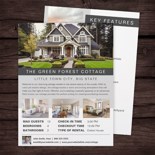 Ferienwohnungen Haus Vermietung Flyer (Von Creator hochgeladen)