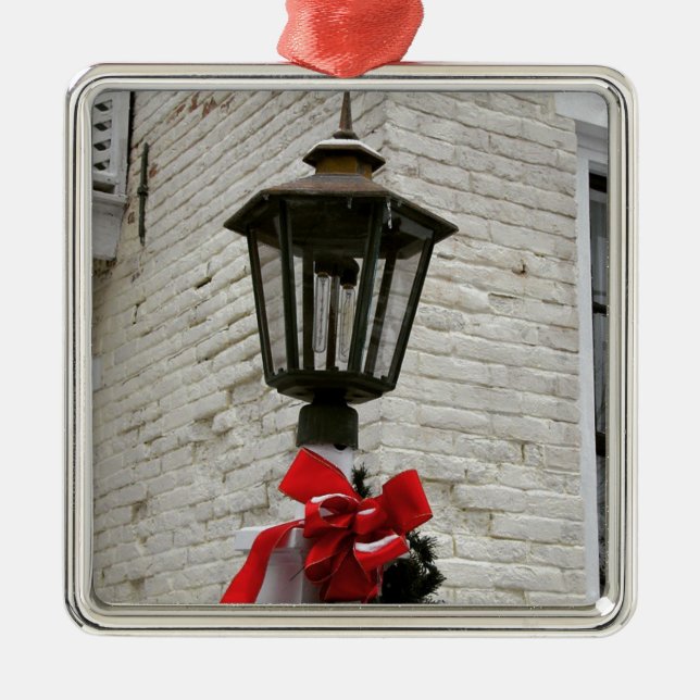 Ferienwohnungen Pella, Iowa Silbernes Ornament (Vorne)