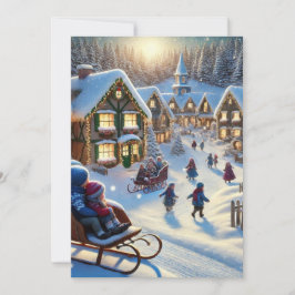 Ferienwohnungskarte Feiertagskarte