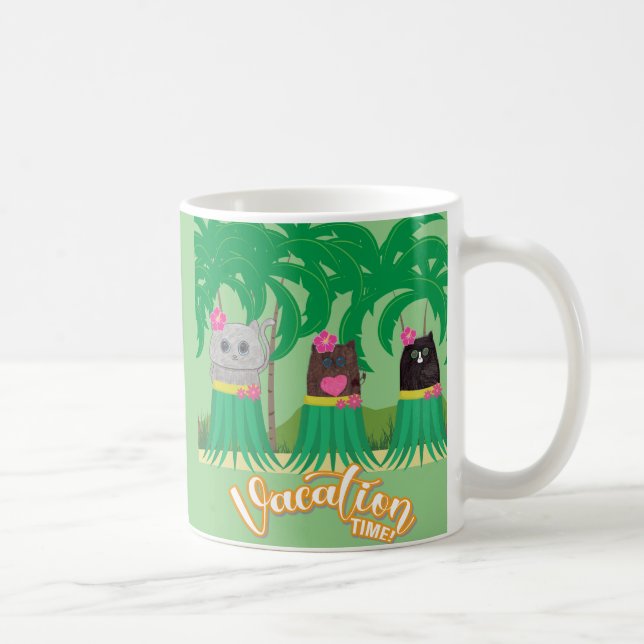 Ferienzeit Einladung Kaffee Tasse (Rechts)