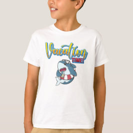Ferienzeit mit Babyhai. T-Shirt