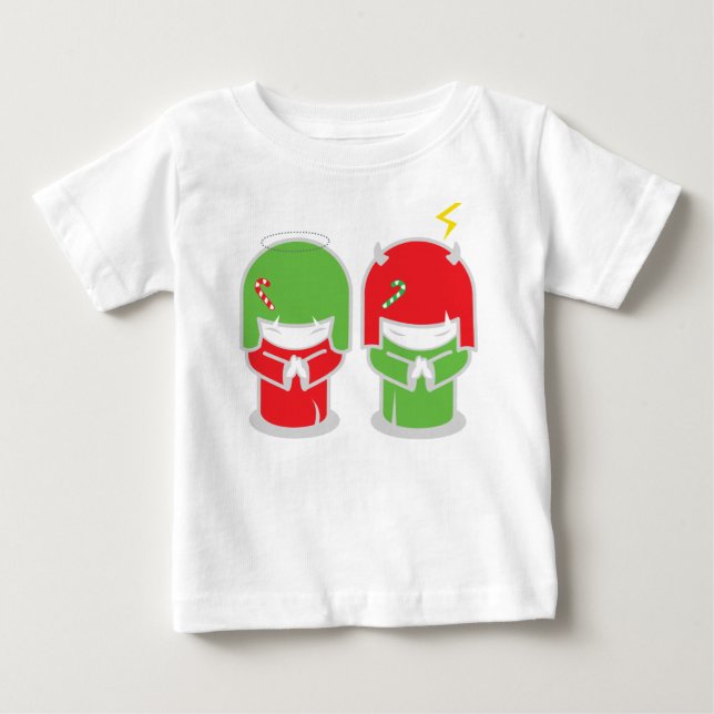 FERIENZwillinge Baby T-shirt (Vorderseite)