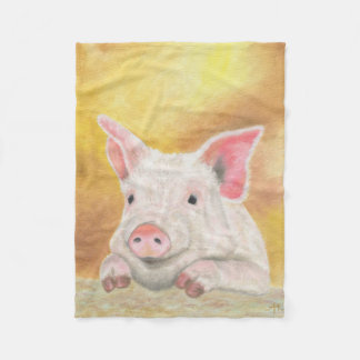 Ferkel-Fleece Fleecedecke
