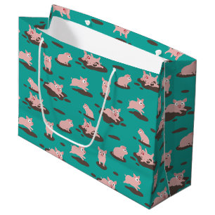Ferkel Große Geschenktasche Geschenktüte