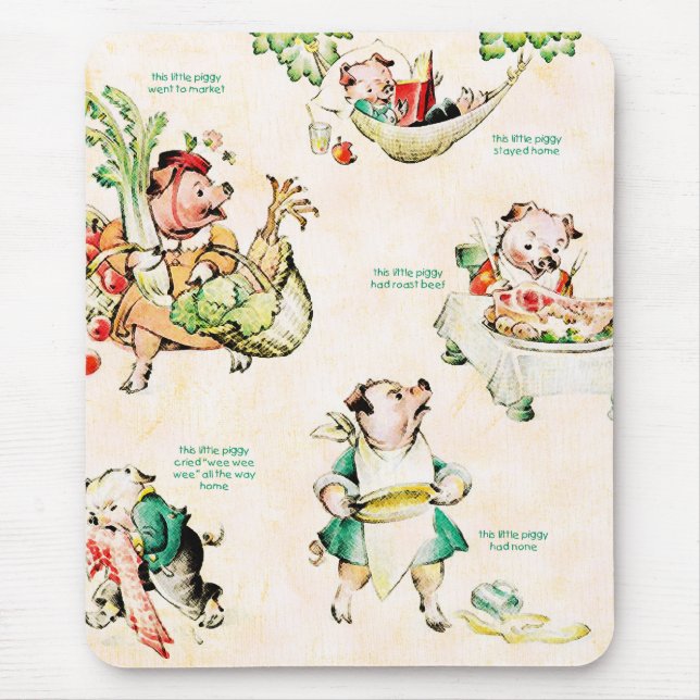 Ferkel-Mausepad Mousepad (Vorne)